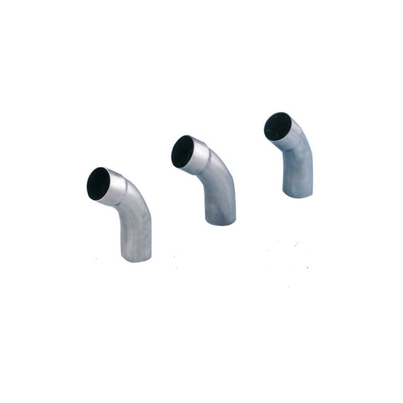 Echappement inox HJS sur mesure : coude 45°