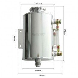 Vase d'expansion REDSPEC Aluminium 1L