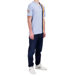 Polo GULF Timeless History Bleu