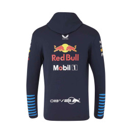 Sweat Zippé RED BULL Castore Team Replica Bleu