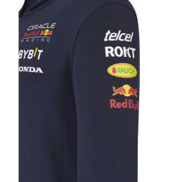 Sweat Zippé RED BULL Castore Team Replica Bleu
