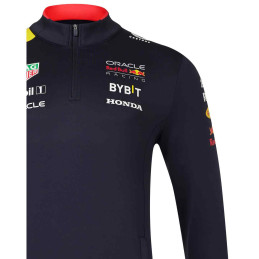 Sweat Zippé RED BULL Castore Team Replica Bleu Unisexe