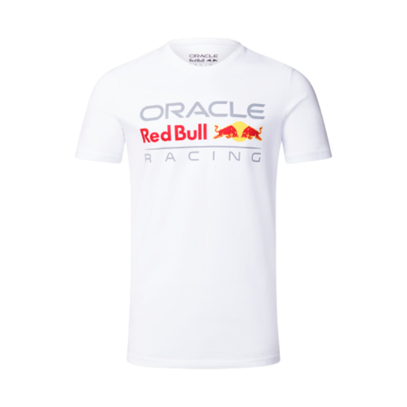T-shirt RED BULL Racing Castore Core Logo Blanc