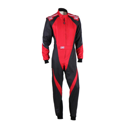 Combinaison Karting FIA OMP KS-3X Rouge